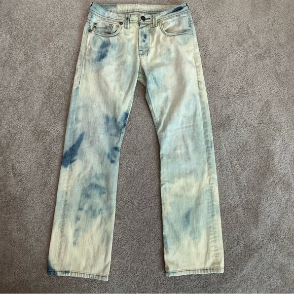 Buffalo David Bitton travis jeans acid wash stone wash🔥